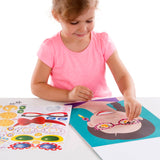 Make-a-Face Sticker Pad - Fashion Faces C2