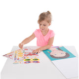 Make-a-Face Sticker Pad - Fashion Faces C2