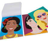 Make-a-Face Sticker Pad - Fashion Faces C2