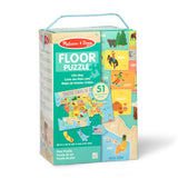 Map Floor Puzzle - 51 Pieces V4
