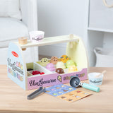 Melissa & Doug x Van Leeuwen Wooden Ice Cream Counter F1
