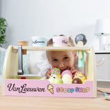 Melissa & Doug x Van Leeuwen Wooden Ice Cream Counter F1