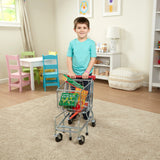 Metal Grocery Shopping Cart Toy C0