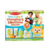 Mine to Love Changing & Bathtime Play Set J9