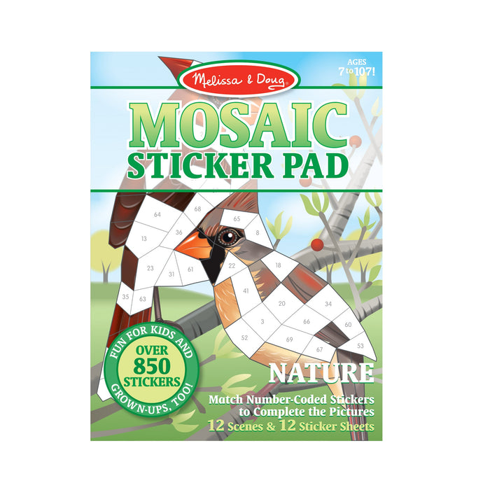 Mosaic Sticker Pad - Nature C6