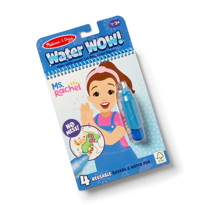 Ms. Rachel Water WOW! Color-Reveal Pad – Find & Count W0