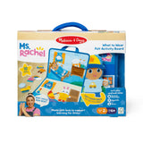Ms. Rachel™ What to Wear Felt Activity Board K3