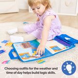 Ms. Rachel™ What to Wear Felt Activity Board K3