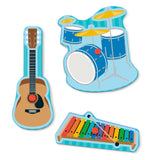 Musical Instruments Sound Puzzle - 8 Pieces F0
