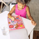 My First Paint With Water Kids' Art Pad With Paintbrush - Cheerleaders, Flowers, Fairies, and More F2