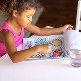My First Paint With Water Kids' Art Pad With Paintbrush - Cheerleaders, Flowers, Fairies, and More F2
