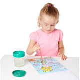 My First Paint With Water Kids' Art Pad With Paintbrush - Cheerleaders, Flowers, Fairies, and More F2