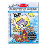 My First Paint With Water Kids' Art Pad With Paintbrush - Pirates, Space, Construction, and More H3
