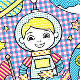 My First Paint With Water Kids' Art Pad With Paintbrush - Pirates, Space, Construction, and More H3