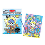 My First Paint With Water Kids' Art Pad With Paintbrush - Pirates, Space, Construction, and More H3