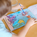 My First Paint With Water Kids' Art Pad With Paintbrush - Pirates, Space, Construction, and More O7