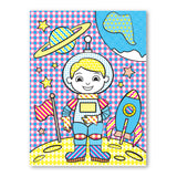 My First Paint With Water Kids' Art Pad With Paintbrush - Pirates, Space, Construction, and More O7
