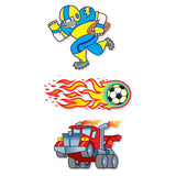 My First Temporary Tattoos: 100+ Kid-Friendly Tattoos - Adventure, Creatures, Sports, and More D1