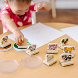 My First Wooden Stamp Set - Farm Animals B6