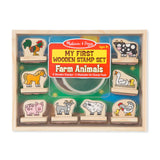 My First Wooden Stamp Set - Farm Animals F5