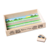 My First Wooden Stamp Set - Vehicles V5