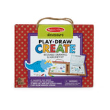 Natural Play: Play, Draw, Create Reusable Drawing & Magnet Kit – Dinosaurs U2