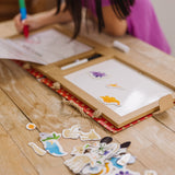 Natural Play: Play, Draw, Create Reusable Drawing & Magnet Kit – Dinosaurs U2