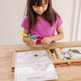 Natural Play: Play, Draw, Create Reusable Drawing & Magnet Kit – Dinosaurs U2