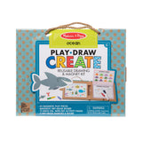Natural Play: Play, Draw, Create Reusable Drawing & Magnet Kit – Ocean C4