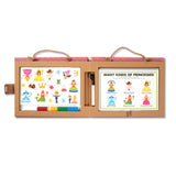 Natural Play: Play, Draw, Create Reusable Drawing & Magnet Kit – Princesses H6