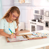 Natural Play: Play, Draw, Create Reusable Drawing & Magnet Kit – Princesses H6