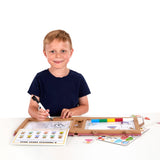 Natural Play: Play, Draw, Create Reusable Drawing & Magnet Kit – Princesses H6