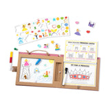 Natural Play: Play, Draw, Create Reusable Drawing & Magnet Kit – Princesses H6