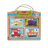 Natural Play Wooden Puzzle: Ready, Set, Go V5