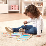 Natural Play Wooden Puzzle: Ready, Set, Go V5