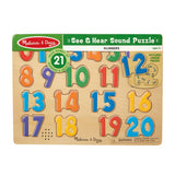Numbers Sound Puzzle - 21 Pieces M1