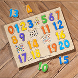 Numbers Sound Puzzle - 21 Pieces M1