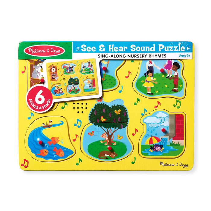 Nursery Rhymes 1 Sound Puzzle - 6 PIeces J8