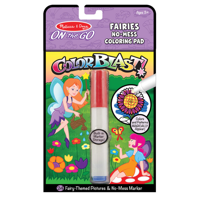 On the Go ColorBlast No-Mess Coloring Pad - Fairies Z0