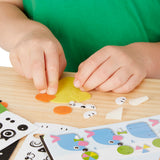On-the-Go Felt Friends Stickers Craft Activity Set T9