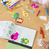 On-the-Go Felt Friends Stickers Craft Activity Set T9