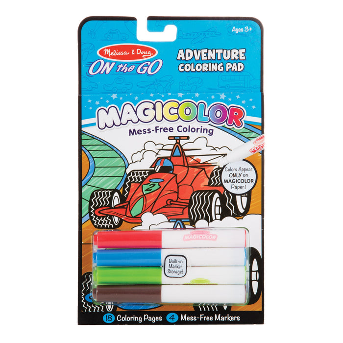 On The Go Magicolor Coloring Pad - Adventure A8