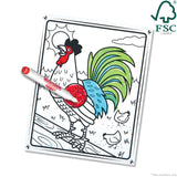 On the Go Magicolor Coloring Pad - Farm Animals H8