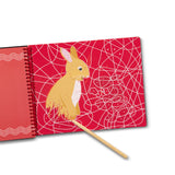 On the Go Scratch Art Color Reveal Pad - Animal Families F9