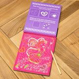On the Go Scratch Art Color Reveal Pad - Fairy Tales B1
