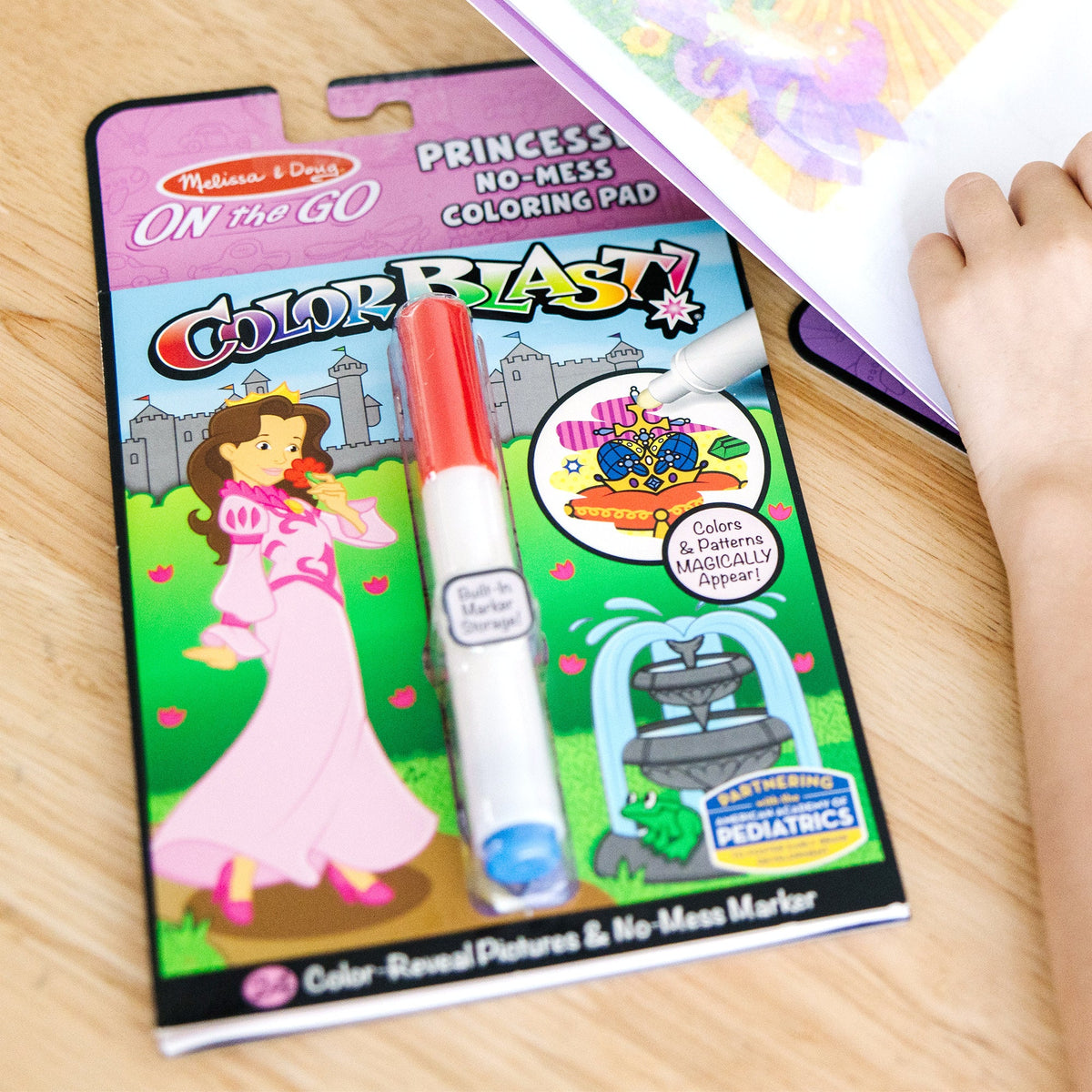 On the Go™ ColorBlast Color Reveal Pad – Princess A5