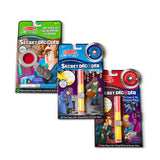 On the Go™ Secret Decoder Activity Books 3-Pack: Slippery Flippers, Runaway Ruby, Game Book U0