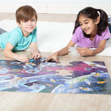 Outer Space Glow-in-the-Dark Floor Puzzle – 48 Pieces T0