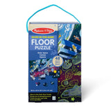 Outer Space Glow-in-the-Dark Floor Puzzle – 48 Pieces Z9
