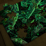 Outer Space Glow-in-the-Dark Floor Puzzle – 48 Pieces Z9